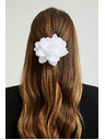 Moodo Брошка с материална цветя бялa Moodo