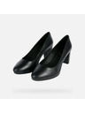 Geox Черни дамски обувки с висок ток Geox Walk