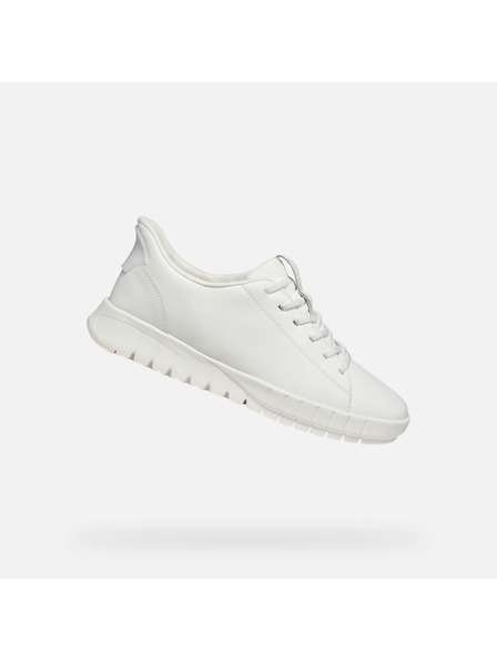 Geox Бели дамски маратонки Geox Flextride Plus