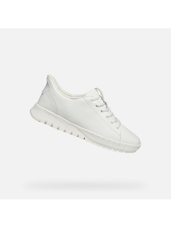 Geox Бели дамски маратонки Geox Flextride Plus