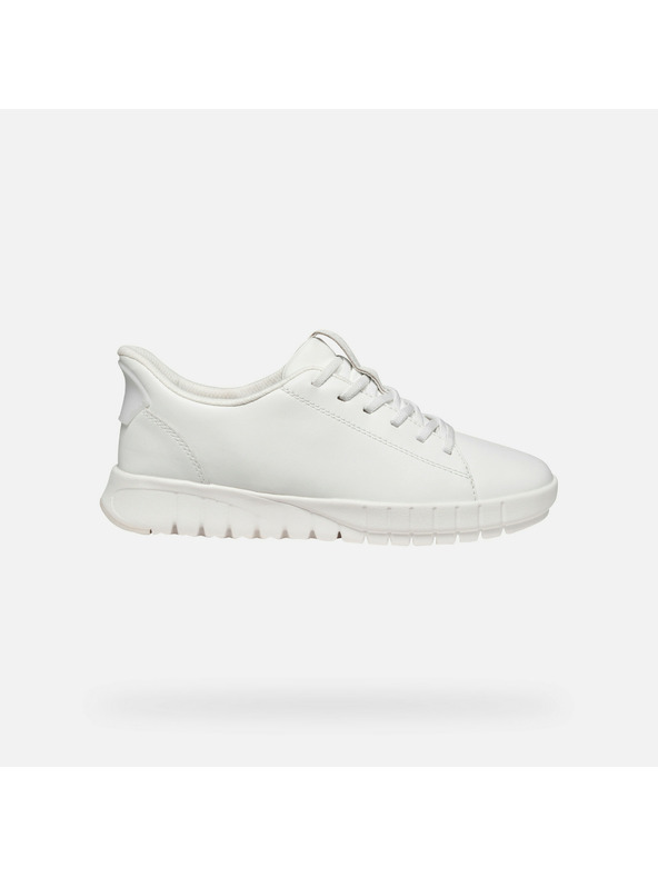 Geox Бели дамски маратонки Geox Flextride Plus