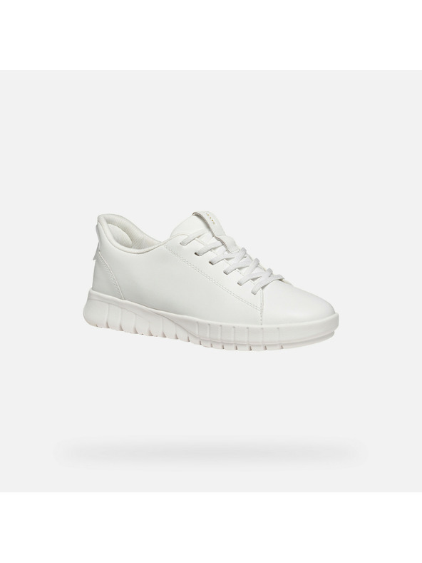 Geox Бели дамски маратонки Geox Flextride Plus