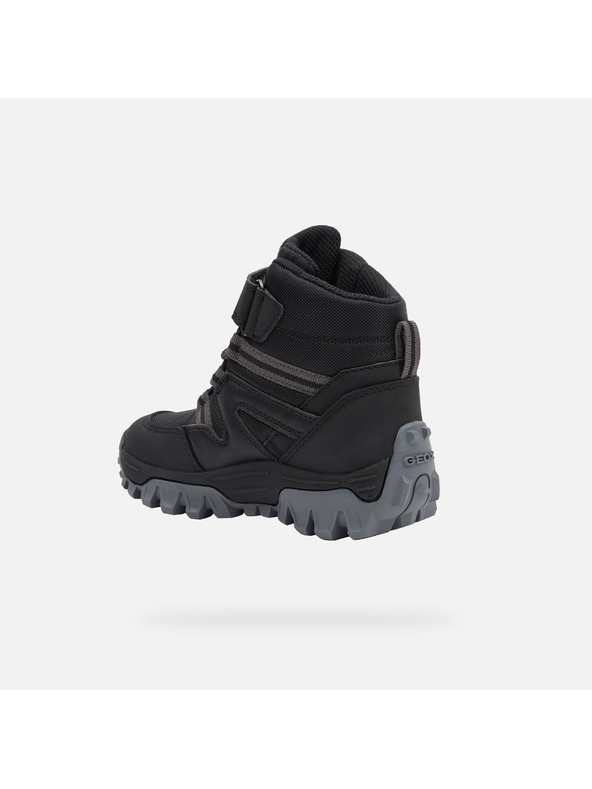 Geox Черни детски зимни боти Geox Himalaya B Abx