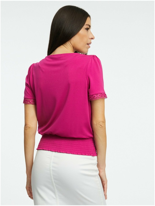 Orsay Тъмнорозова дамска блуза ORSAY