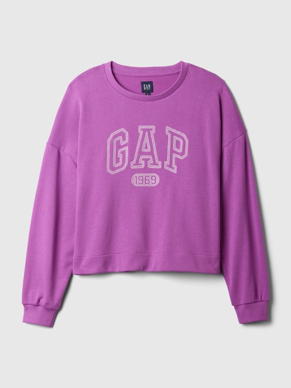 GAP Oversize суитшърт с лого GAP
