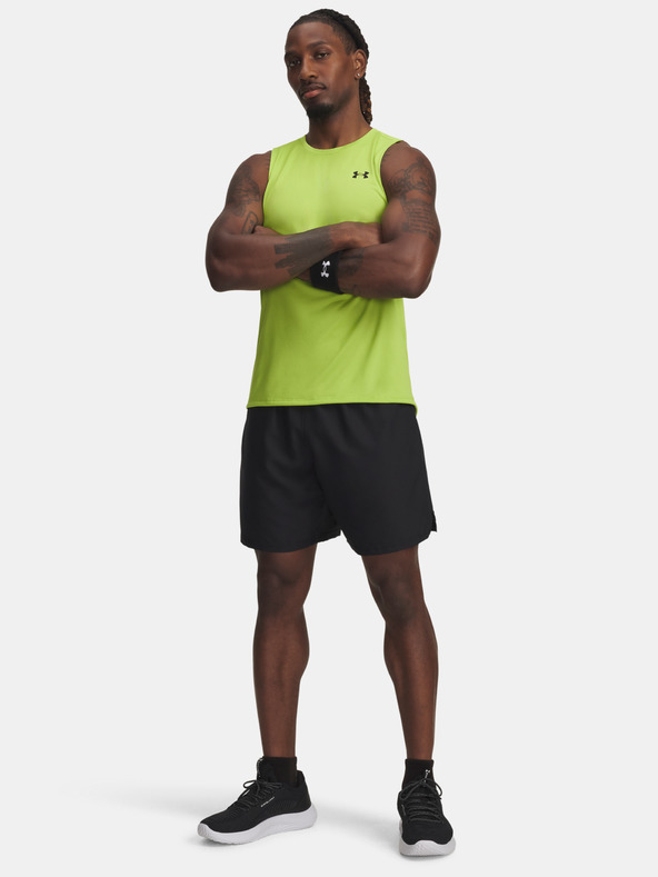 Under Armour Мъжки къси панталони Under Armour UA Tech Woven Wordmark Short-BLK