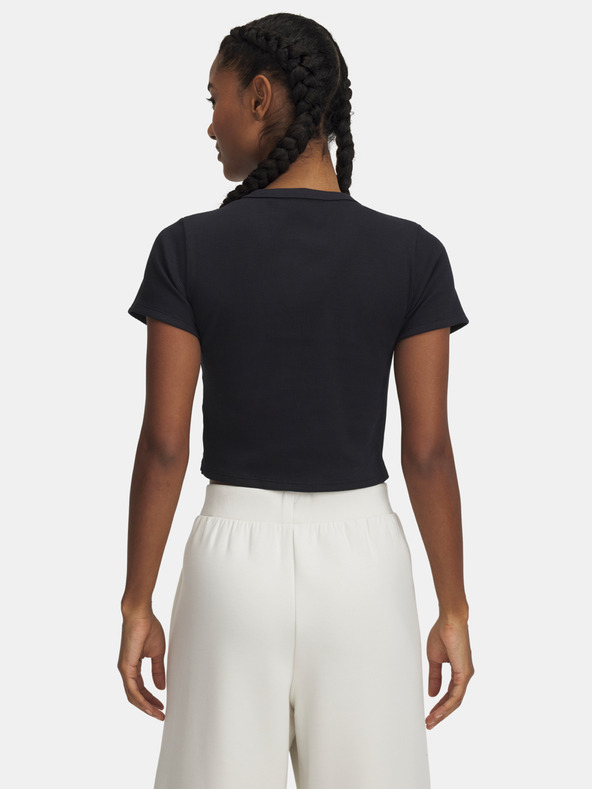 Under Armour Дамска тениска Under Armour UA Rival Rib Baby Tee