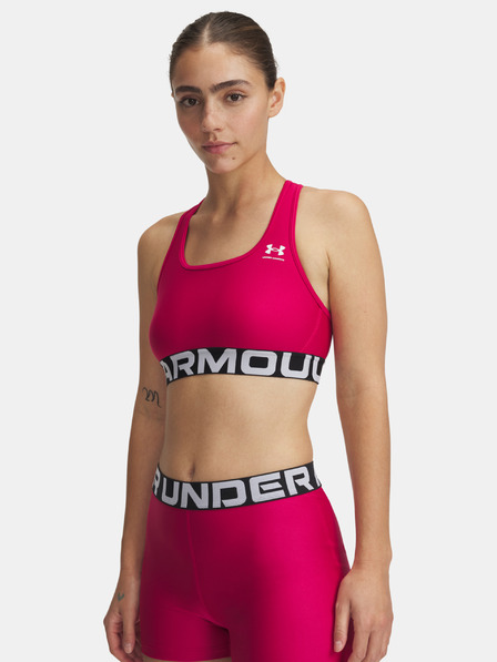 Under Armour Дамски сутиен Under Armour UA HG Mid с марка