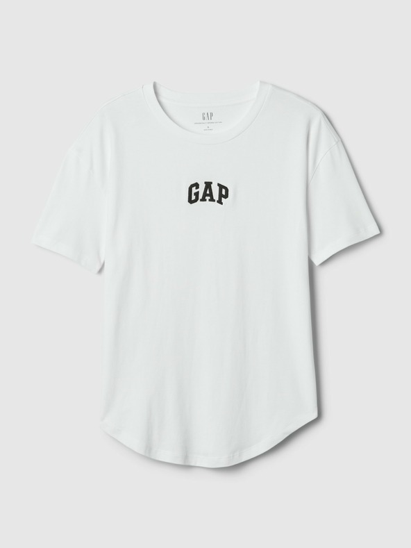 GAP Памучна тениска с логото на Gap