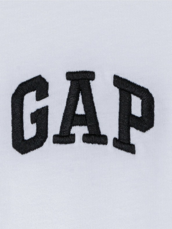 GAP Памучна тениска с логото на Gap