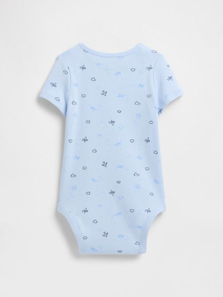 GAP Бебешко боди с лого Gap