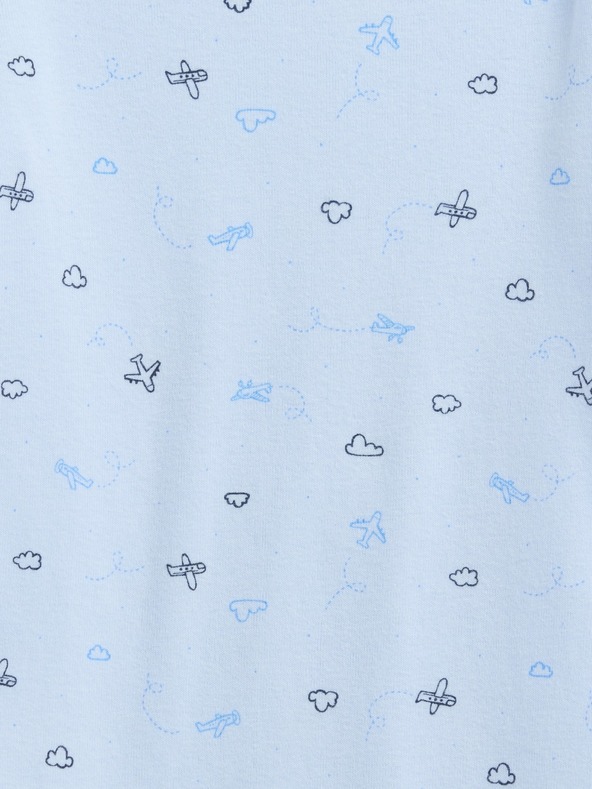 GAP Бебешко боди с лого Gap