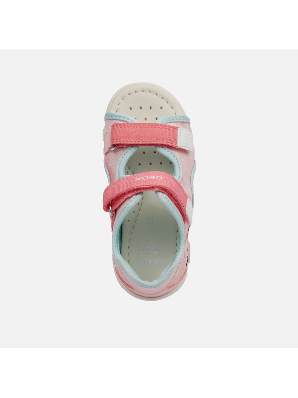 Geox Момичешки сандали за първи стъпки Geox Iupidoo Розови