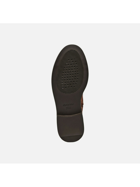 Geox Светлокафяви дамски боти Geox Serilda