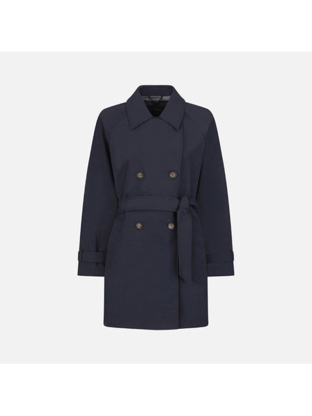 Geox Тъмносиньо дамско яке тип тренчкоут Geox Ilde