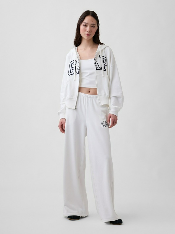 GAP Долнища с широк крачол и лого GAP