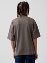 GAP Детска мрежеста oversize тениска GAP
