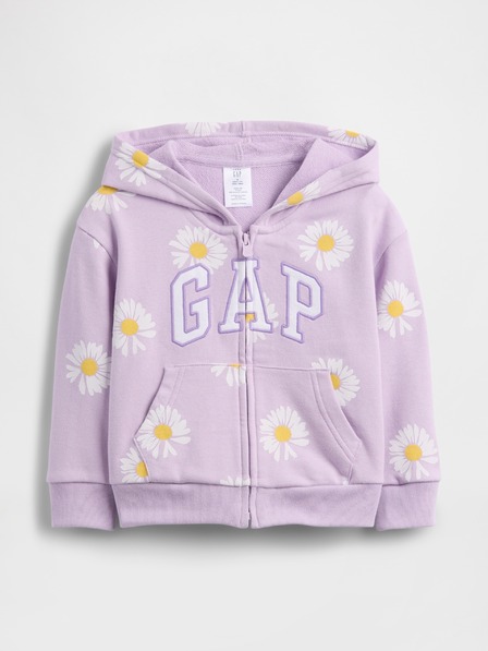 GAP Бебешки суитшърт с логото на GAP