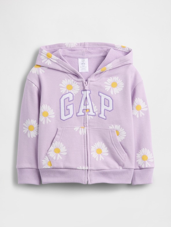 GAP Бебешки суитшърт с логото на GAP