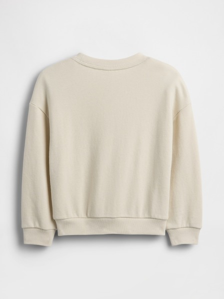 GAP Бебешки суитшърт с логото на GAP