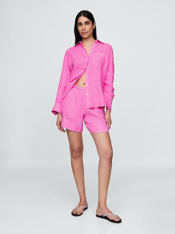 GAP Ленена риза с голям размер Голяма риза GAP