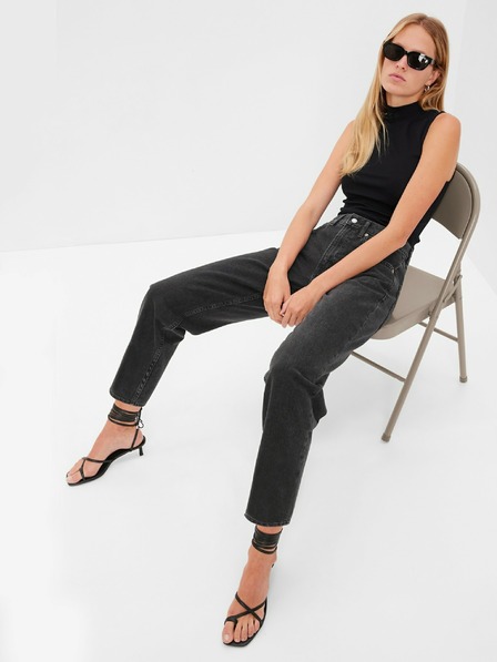 GAP Дънки barrel High Rise Washwell GAP