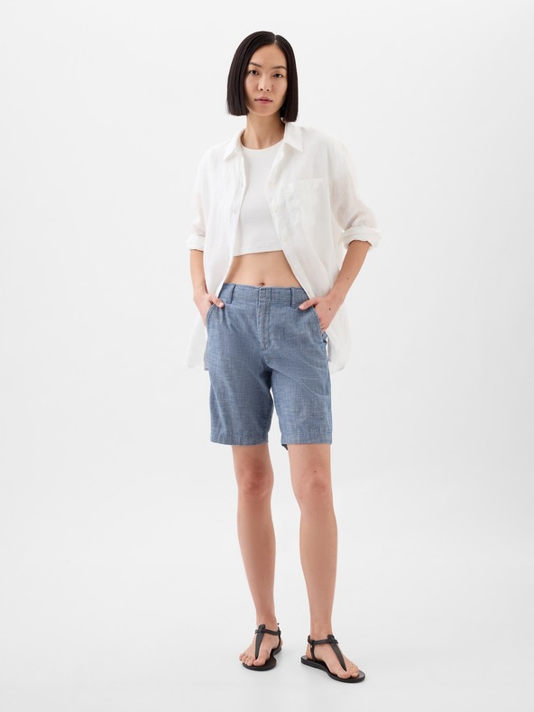 GAP Chambray къси панталони GAP