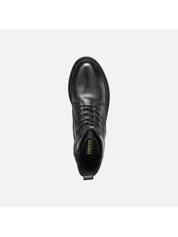 Geox Черни дамски обувки за глезена Geox Serilda