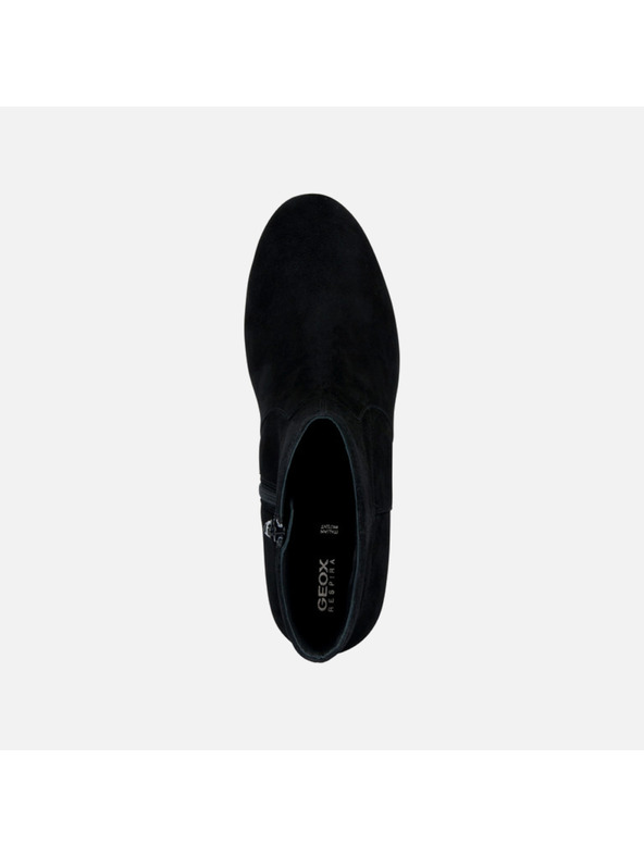 Geox Черни дамски обувки за глезена Geox Eleana