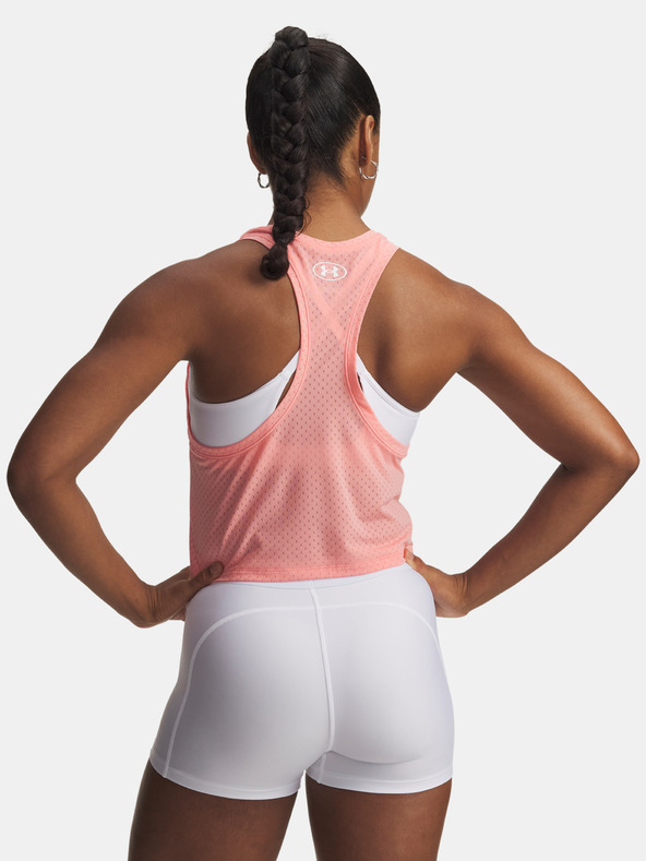 Under Armour Дамски кроп топ Under Armour Tech Sport Mesh Crop Tank