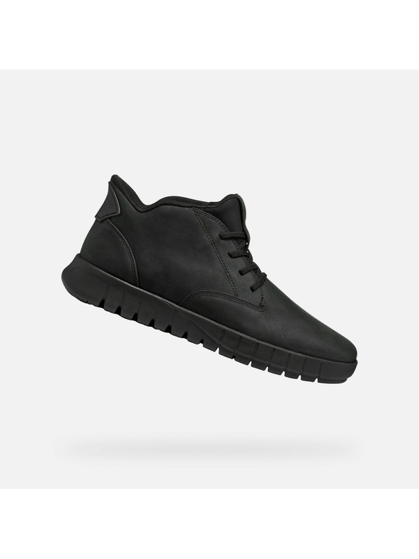 Geox Черни мъжки високи обувки Geox Flextride Plus