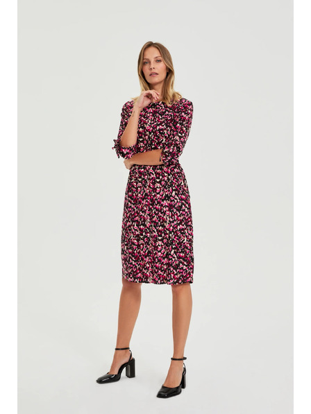 Moodo Шарени лилави рокля Moodo