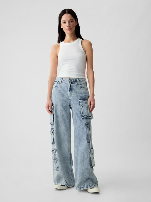 GAP Карго дънки Mid Rise Baggy GAP