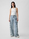 GAP Карго дънки Mid Rise Baggy GAP
