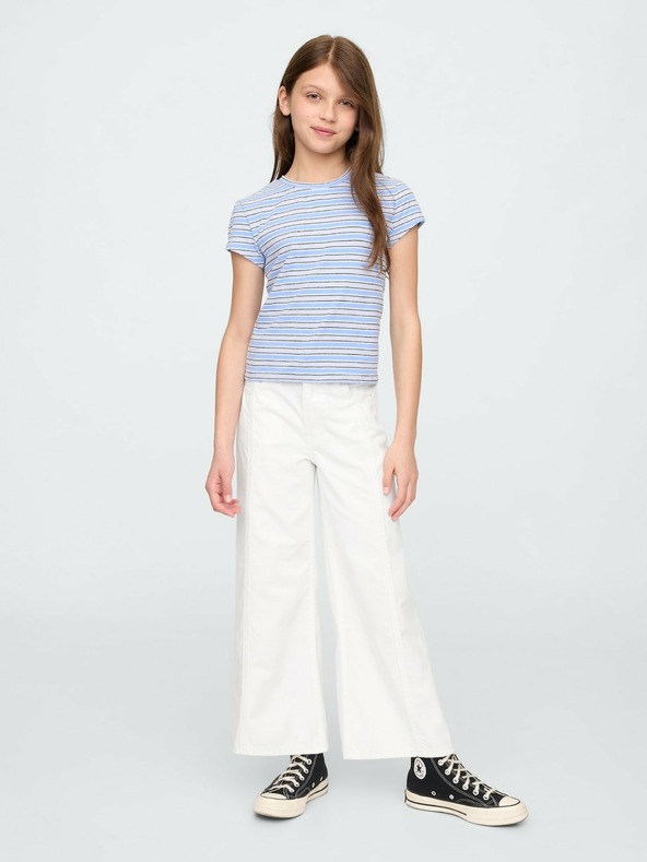 GAP Детски дънки High Rise Stride Wide Leg GAP
