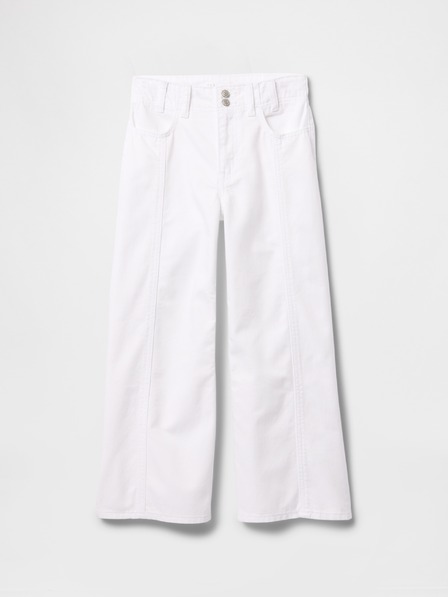 GAP Детски дънки High Rise Stride Wide Leg GAP