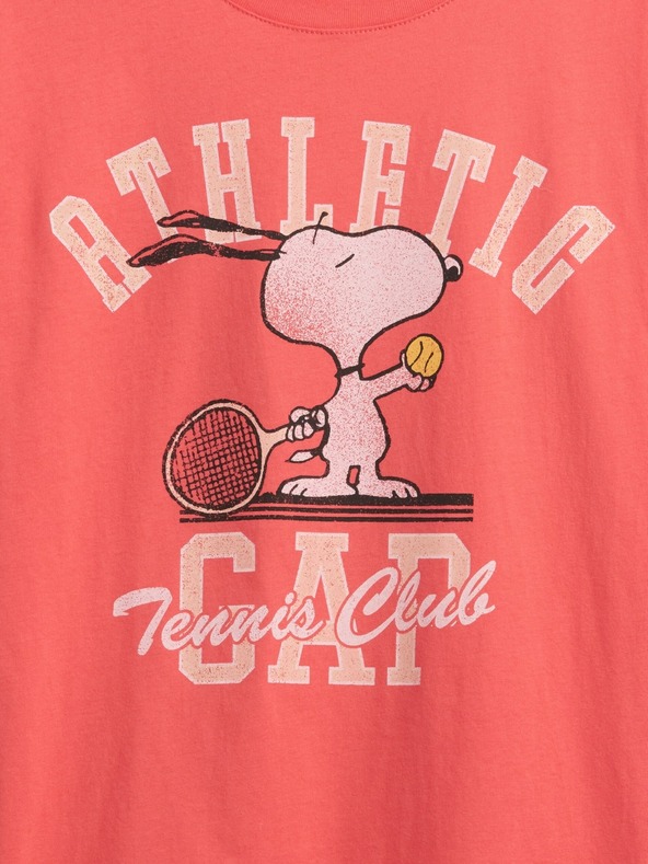 GAP Детска тениска Gap & Peanuts Snoopy GAP