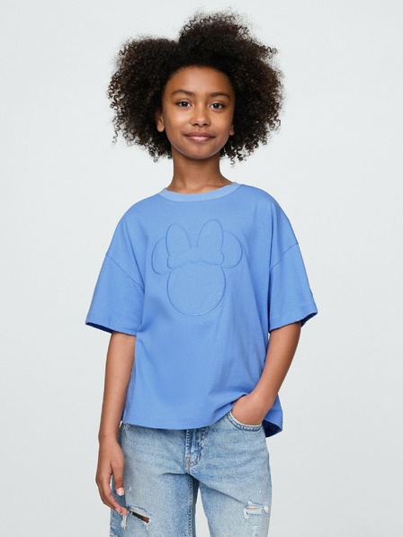 GAP Детска oversize тениска Gap & Disney GAP