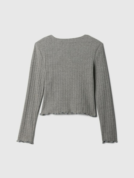 GAP Бебешка тениска с ребра GAP