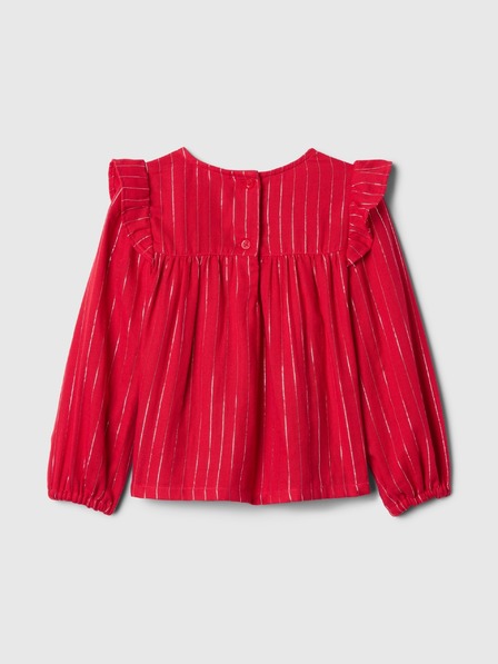 GAP Бебешки топ с воланчета GAP