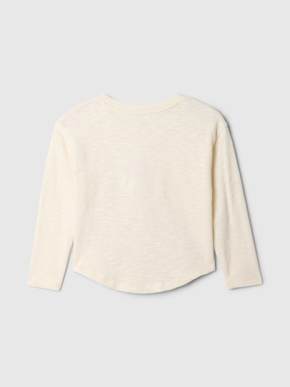 GAP Бебешка памучна тениска GAP