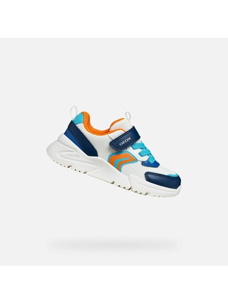 Geox Бели детски тенис обувки Geox Loftus