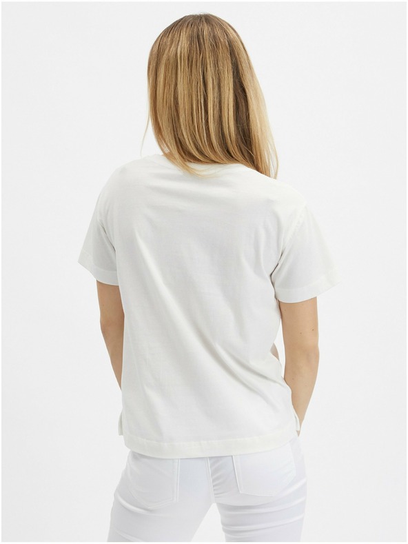 Orsay Кремава дамска тениска ORSAY