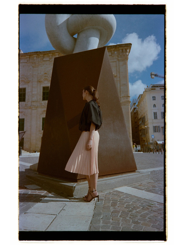 Moodo Набрана пола бежова Moodo