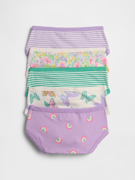 GAP Бебешки памучни панталонки, 5 броя GAP