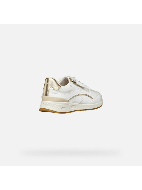 Geox Бели дамски маратонки Geox Bulmya