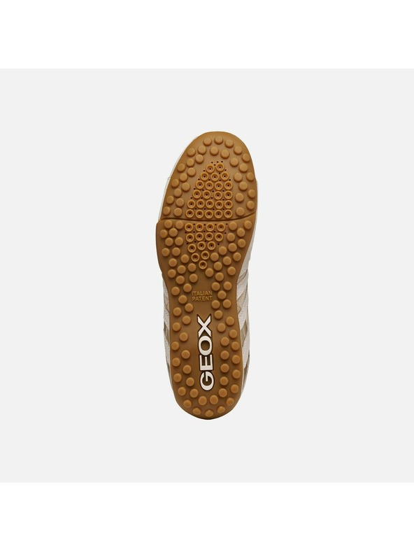 Geox Бежови дамски маратонки Geox Snake Original