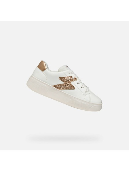 Geox Бели детски кецове Geox Miroshi