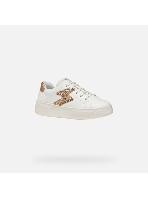 Geox Бели детски кецове Geox Miroshi