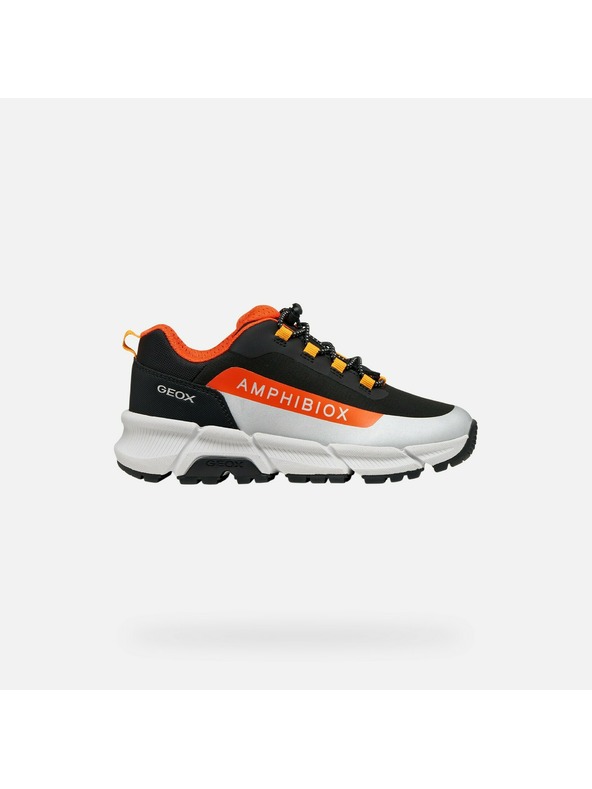 Geox Черни детски кецове Geox Flexyper Plus B ABX